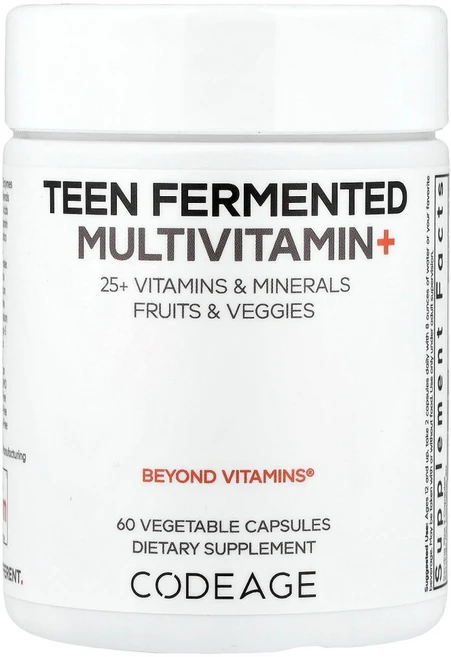 코드에이지 종합비타민 청소년 발효 캡슐, 1개, 60정 - 쿠팡