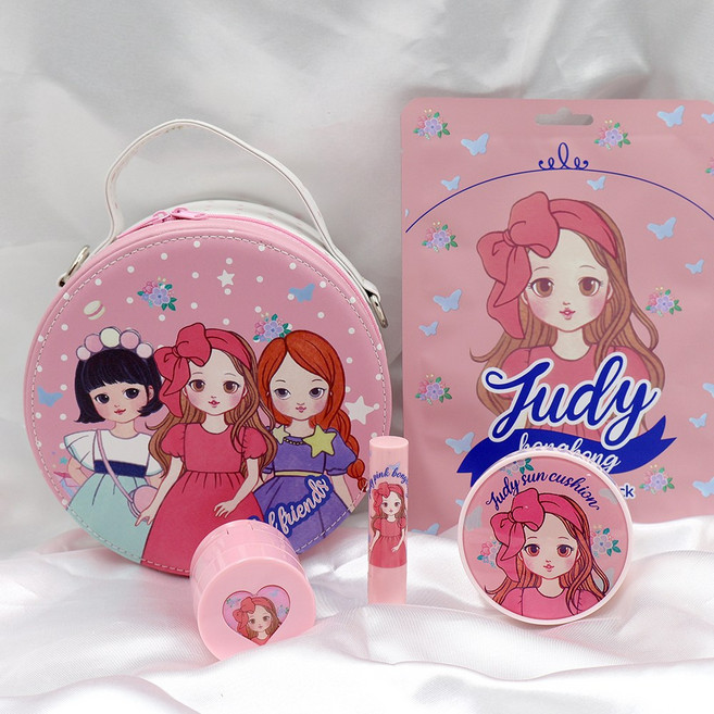 디엘프렌즈 크로스디엘백S 메이크업 SET 어린이메이크업세트 키즈메이크업, 1세트, 엘라