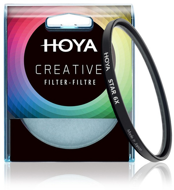 호야 CROSS 6X 77mm 크로스필터 STAR SIX, 1개