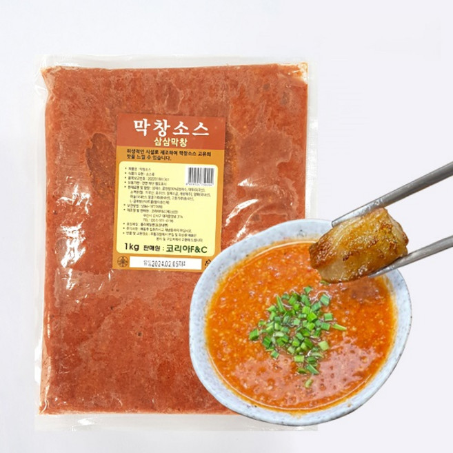 삼삼막창 된장양념소스 막창소스1kg, 1개, 1kg