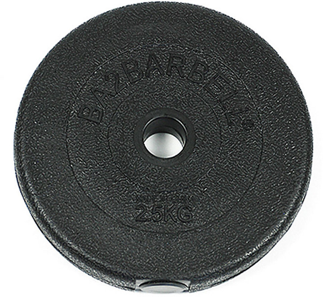 바투 블랙M 2.5Kg 원판 홈트 역기 덤벨 아령 헬스 홈짐, 1개