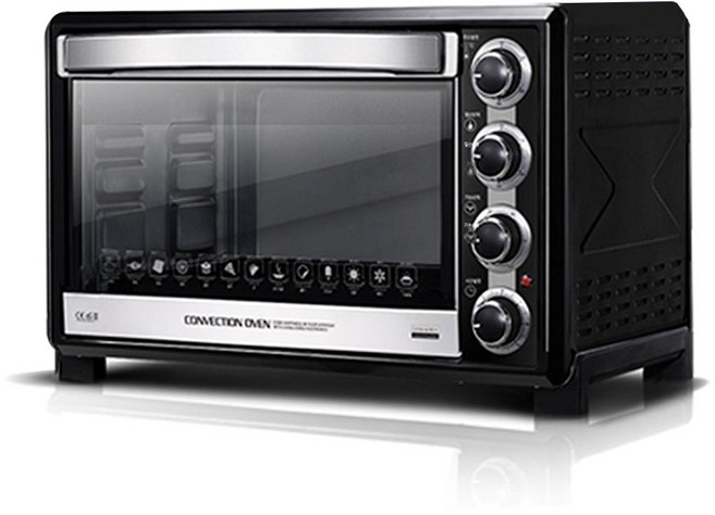 리빙오븐PRO 컨벡션 48L 업소용 전기오븐, 블랙