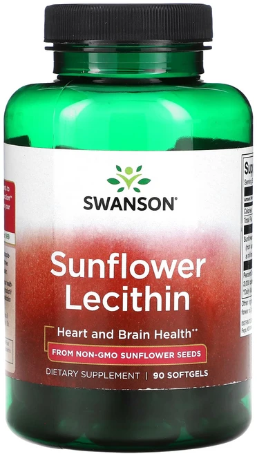 Swanson 해바라기 레시틴 소프트젤 90정 - 쿠팡