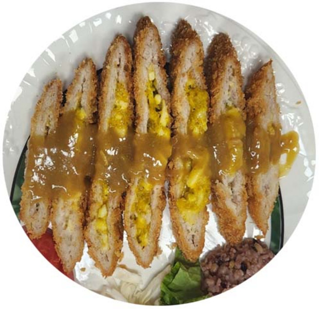 엄마손 단호박 치즈왕돈까스-1박스(250gx50장) 업소전문용 어린이돈가스, 50개, 250g