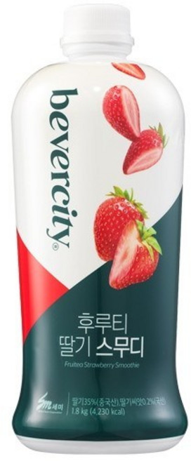세미 베버시티 후루티 딸기 스무디 1.8kg, 1개