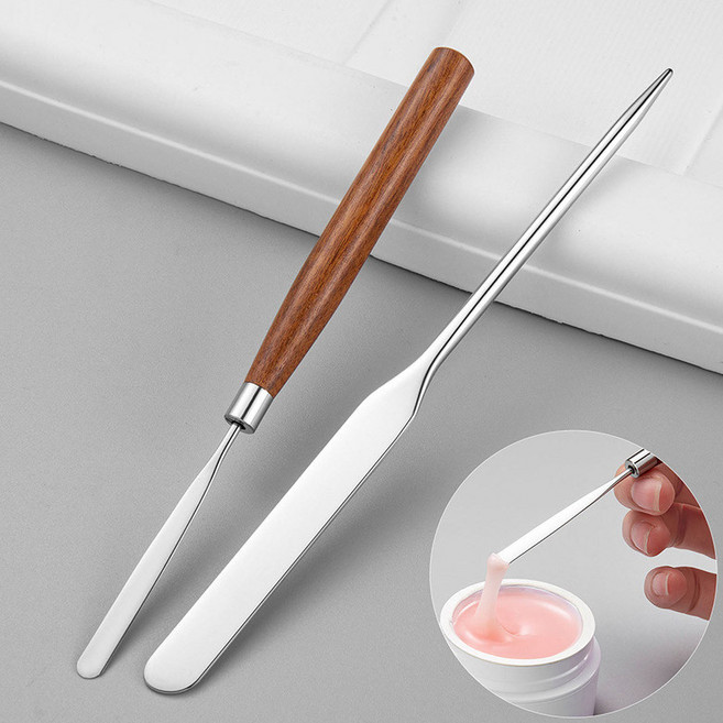 멀티스파츌라 가죽케이스 믹싱젤 스파츌라, 1개