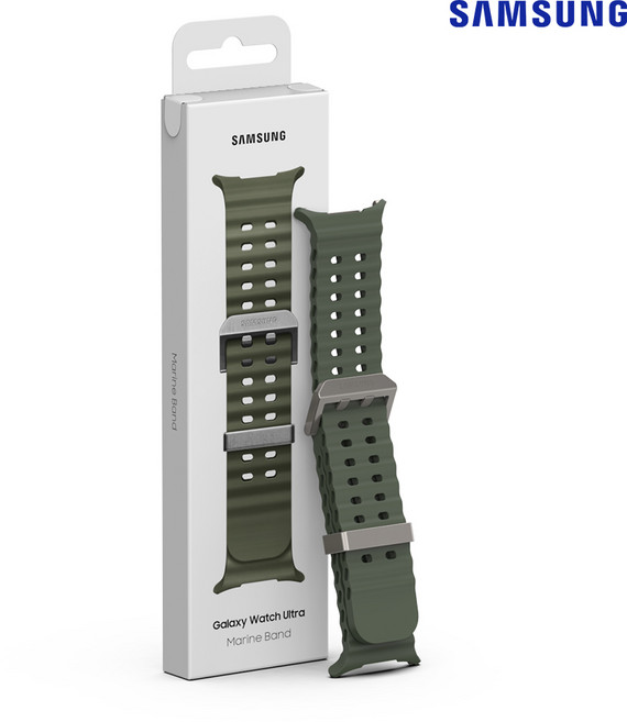 삼성전자 갤럭시워치 마린 스트랩 밴드, (삼성정품) 워치 울트라 마린 스트랩 밴드 그린, 1개