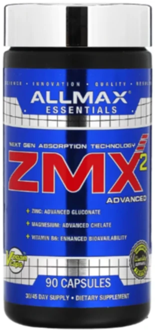 올맥스 ZMX2 어드밴스드 마그네슘 아연 비타민B6 90 베지 캡슐, 1개, 90정 - 쿠팡