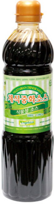 음식을 재우거나 볶을땐 식물성소스 채식중화소스 1 090g, 1개, 1L