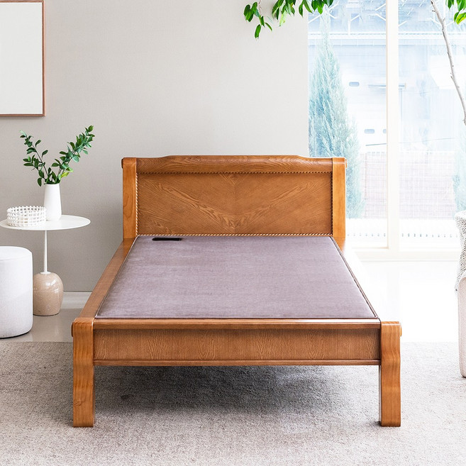 현대의료기 205S 싱글 황토숯볼 흙침대, 컴포트황토숯볼