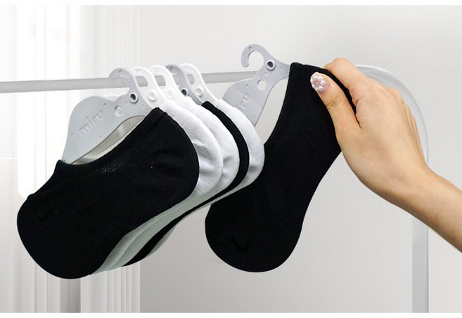 미루 페이크 삭스걸이 양말걸이, 10개, 그레이