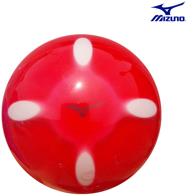 미즈노 파크골프공 C3JBP301 크로스샷 G, 레드, 1개