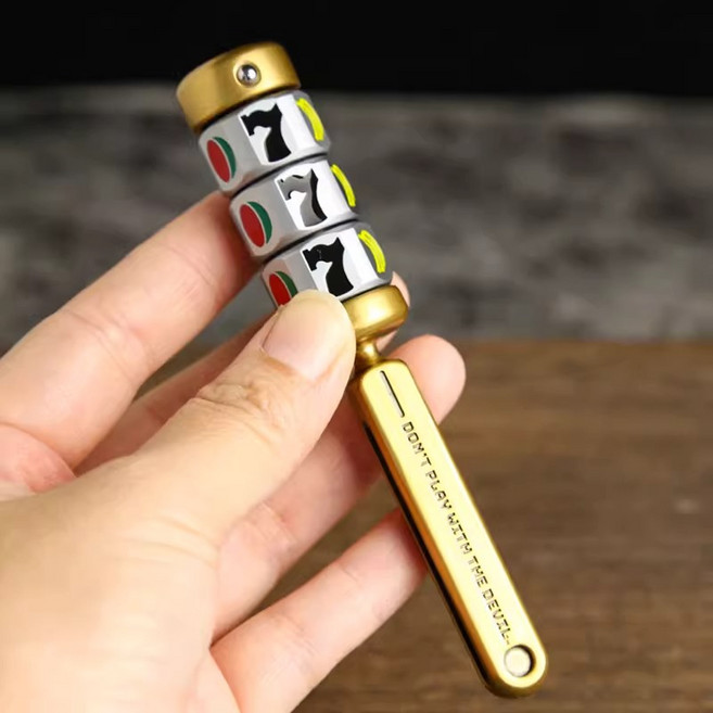 과일 그랜드 슬램 휠 EDC 카드 돌리기 장난감 행운의 휠 핑거 스핀 친구 선물용, 1개, mixed