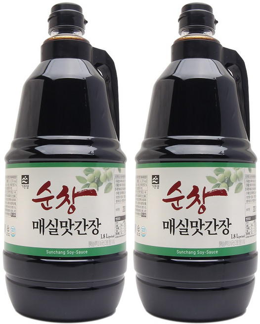 [종합코리아]순창고을 매실맛간장 오랜전통, 2개, 1.8L