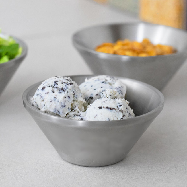 에브리윅 이중 304 스테인리스 샐러드 보울, 1개, 16cm