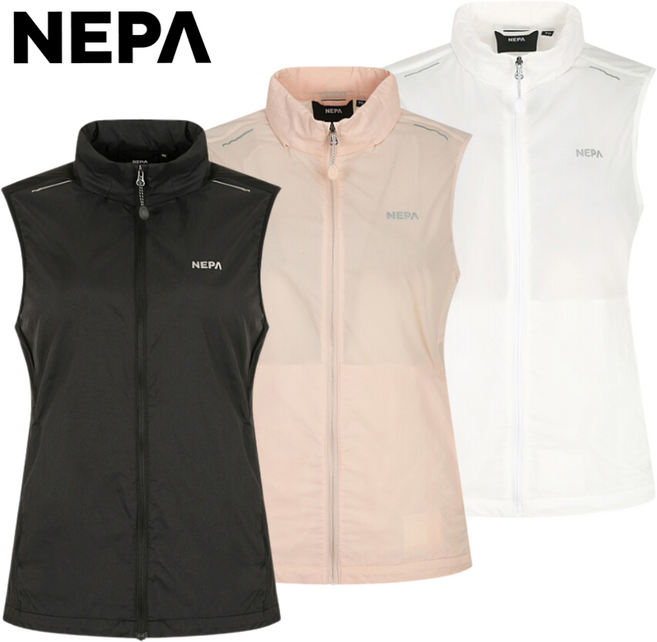 [백화점발송] 네파 여성 바람막이 경량 조끼 우븐 등산 런닝 골프 캠핑 일상복 방풍 가벼운 여름 시원한 방수 외출 데일리 자켓