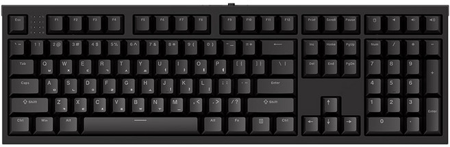 프리플로우 자석축 게이밍 유선 키보드, 블랙, archon M1 PRO 2 MAX, 퀵실버