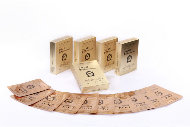 베스트웰 줄기세포 GLIOLA 5 - ala 17 바이오모듈레이션 시트 마스크팩 1박스 (10개입), 1개, 10개입