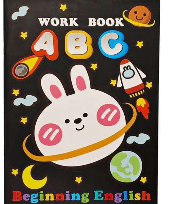 兒童全英文練字帖 寫字練習本 幼兒園教具, 英文字母