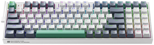 Machenike 매카닉 K500-B94 적축 RGB 핫스왑 94키 풀배열 유선 기계식 게이밍 키보드, K500-B94 풀배열 적축 기계식 키보드