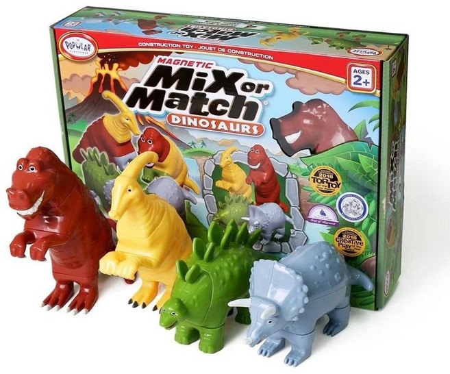 팝퓰러 믹스앤매치 자석 교구 장난감, 1개