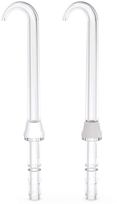 Waterpik 沖牙機噴頭, 1個, 彎道型噴頭 DT-100E原廠 (2入)