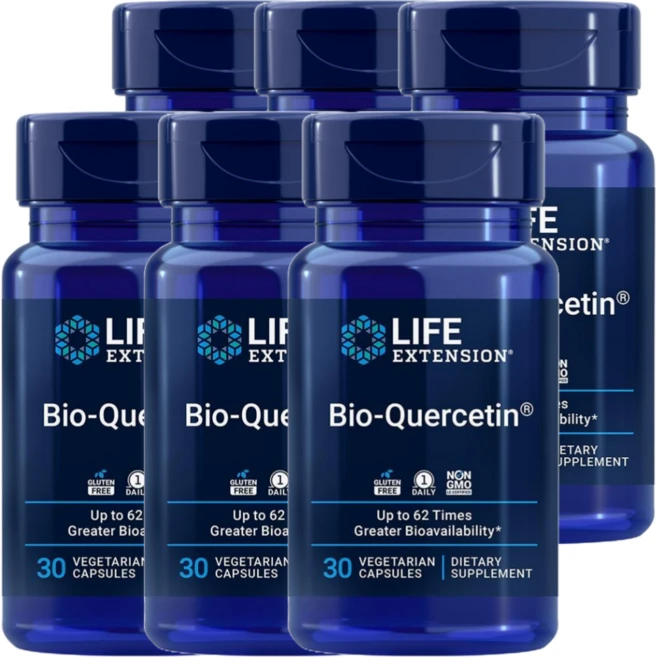 라이프 익스텐션 바이오 퀘르세틴, 30정, 6개 - 쿠팡