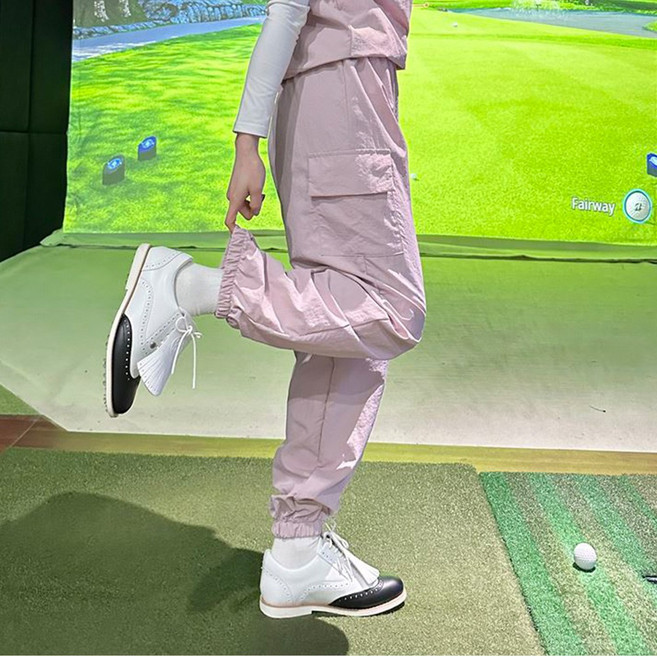 여성 골프 조거팬츠 카고 바지 여자 골프웨어 여름 가을