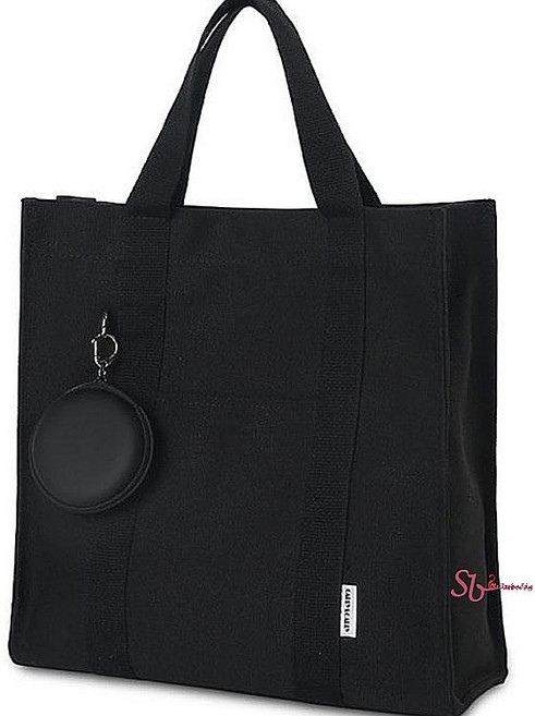 에코백 여름 사각 숄더 학생 가방 캔버스 리사이클링 청소년 스트랩 보조 파우치 크로스 기본ofq377