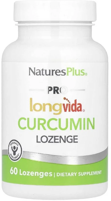 네이처스플러스 커큐민 500mg PRO longvda Curcumin 로젠지 60정, 1개 - 쿠팡