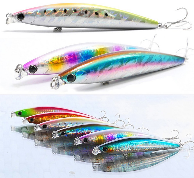 롱캐스트 쇼어 베이트 118F 19.8g 플로팅 미노우 농어 삼치 부시리 미노우 아이본, 1개, 04