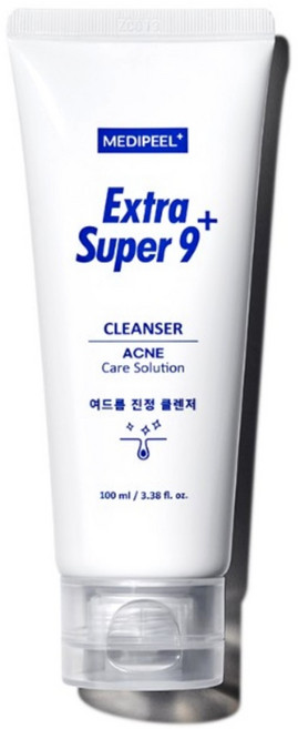 다이소 메디필 엑스트라 슈퍼9 플러스 아크네 클렌징폼 100ml 베스트 제품, 2개