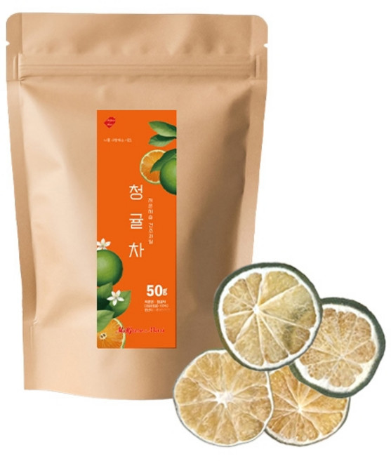 맥그로우앤마리 건조 과일 칩 청귤 50g, 1개