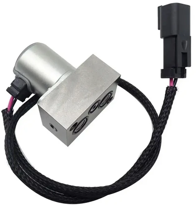 크레인 파일럿 밸브 TM70301 12V 유압 펌프 비례 솔레노이드 굴삭기 액세서리-붐, 01 Silver