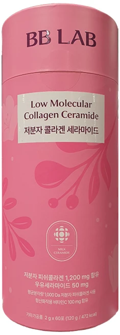 뉴트리원 비비랩 저분자콜라겐 세라마이드 2g x 60입, 1개, 60정 - 쿠팡