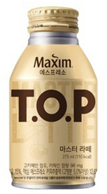 티오피 마스터 라떼, 275ml, 5개
