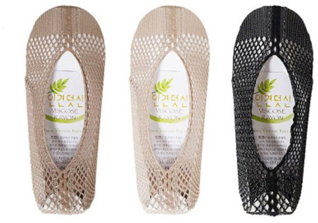 여성 인견 쿨 덧신 페이크 삭스 발목 패션 양말