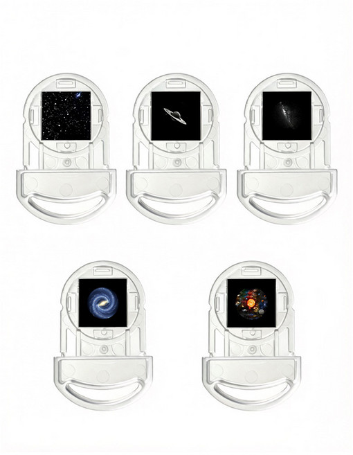 USB星空投影燈 護眼雙模式3片星片, 護眼雙模式星空小夜燈5片星片