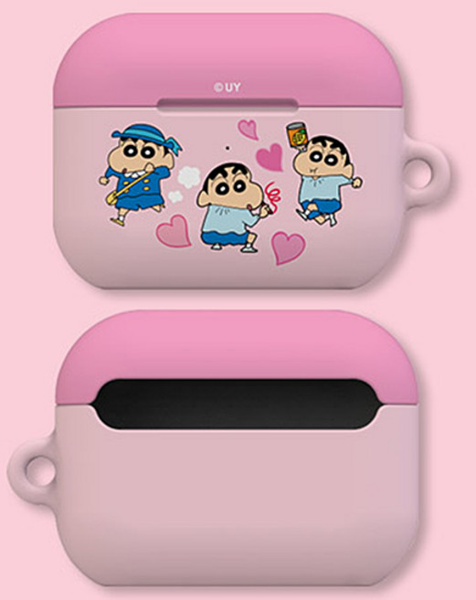짱구 말랑말랑 에어팟 케이스+철가루방지스티커 1P, 말랑말랑 유치원, 에어팟프로2세대