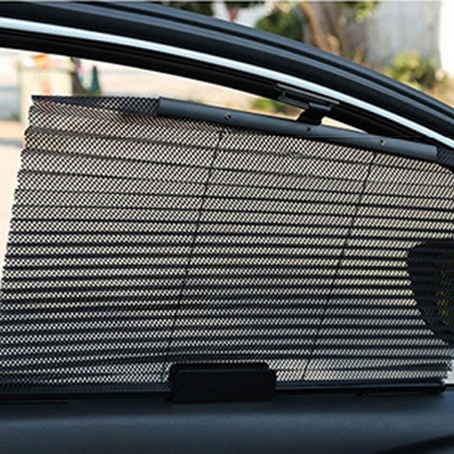 차량 옆유리 차량용 자동차 차 옆면 햇빛가리개 그늘막 차량 햇빛, 블랙, 1개