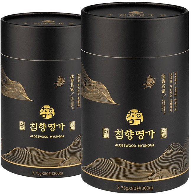 침향명가 침향환 실속형 + 쇼핑백, 300g, 2개