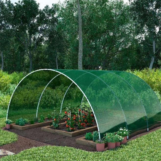 콜라로 정원 텃밭 주말농장 그늘막 차광막 1.8m x 4.6m, 블랙, 1개