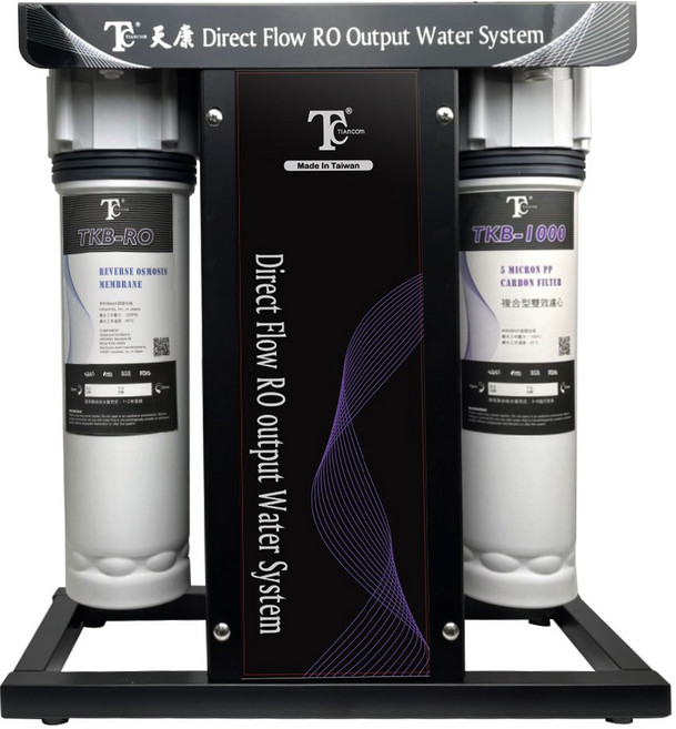 TIANCOM 天康淨水 黑耀工業風RO直輸淨水 直飲標準, TKB-600S