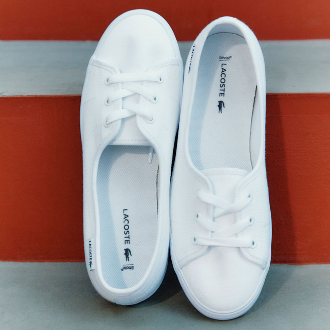 [라코스테 공식] 여성 Median LTH 레더 스니커즈 RZ0130W56G 21G