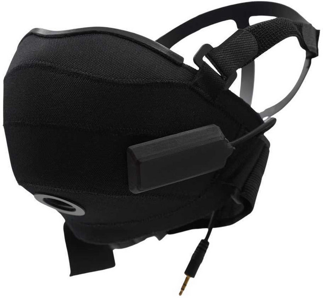 게임용 이스포츠 방송용 방음 마스크 마이크 귀마개, 1개, 오른쪽마이크S/M