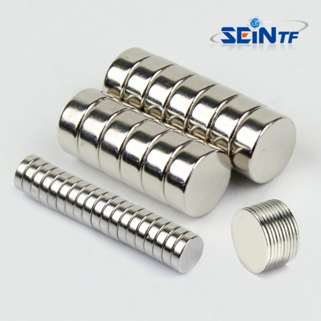 세인티에프 네오디움 원형자석 초강력 홀더 메모, 원형 10*1