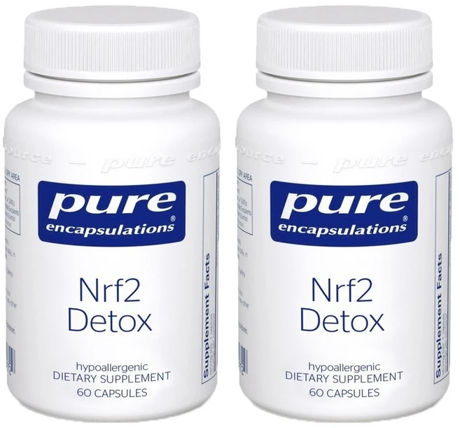 퓨어인캡슐레이션 Nrf2 디톡스 캡슐 글루텐 프리, 60정, 2개 - 쿠팡