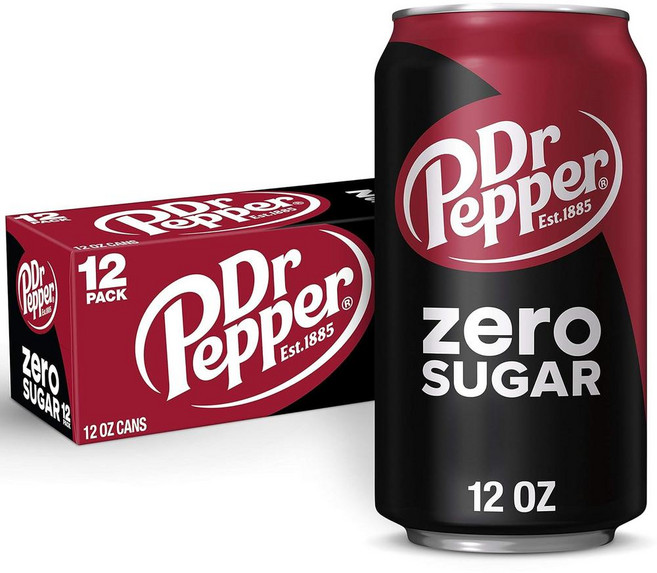 Dr Pepper 닥터페퍼 체리 제로 슈가 355ml, 24개