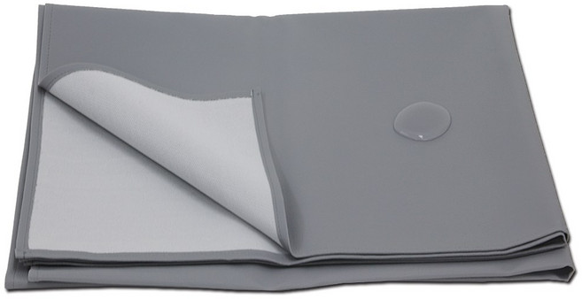 레자방수매트 회색 대형 환자용침대커버 레자방수시트 병원용침대시트 피부관리실 침대방수매트 시트, 1개