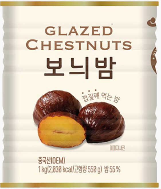 보늬밤 1KG, 1개